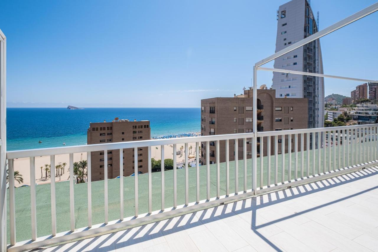 Апартаменты Penthouse Bella Vista Бенидорм Экстерьер фото