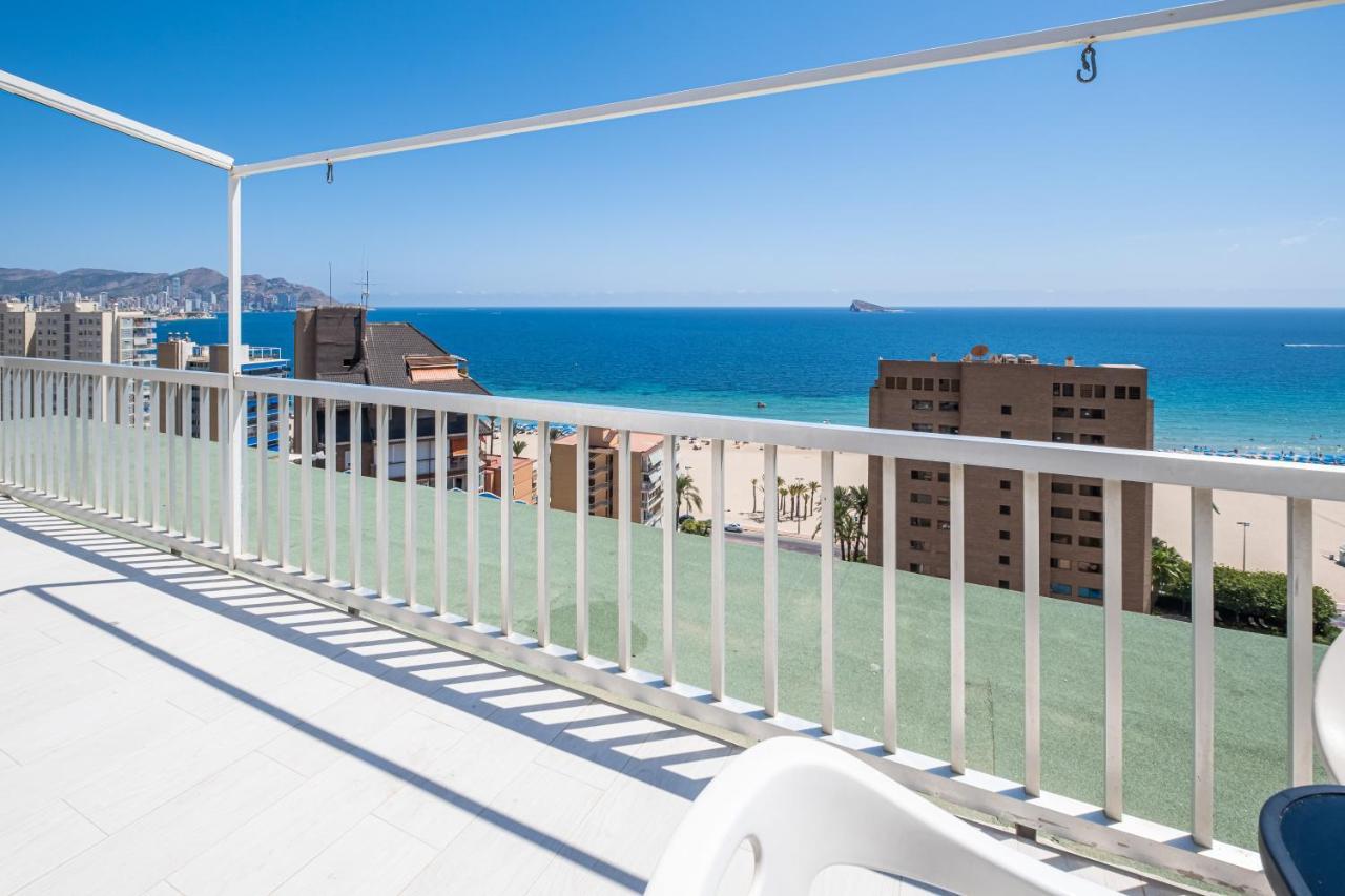 Апартаменты Penthouse Bella Vista Бенидорм Экстерьер фото
