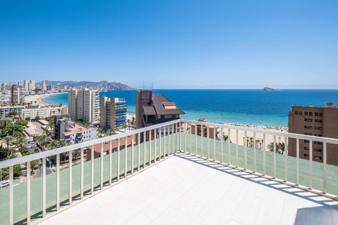 Апартаменты Penthouse Bella Vista Бенидорм Экстерьер фото